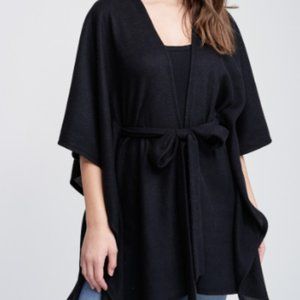 White Birch Black Cardigan - Made in the USA